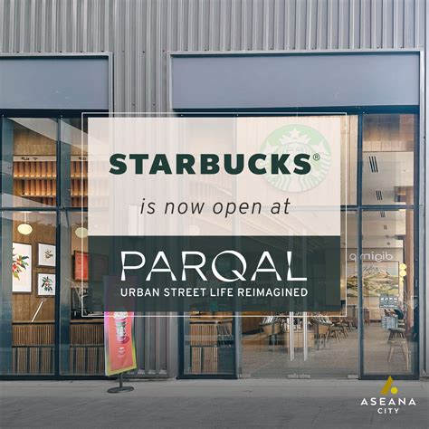 starbucks macapagal|Parqal .